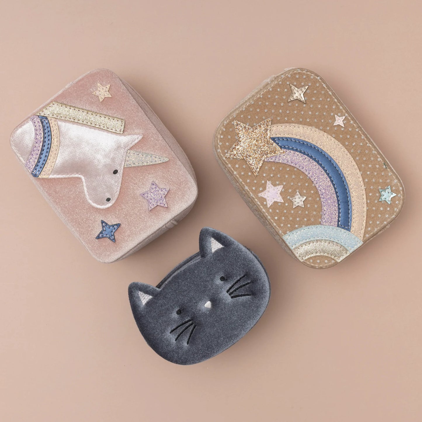 Mimi & Lula – Borsa gattino in velluto Kitty Cat Bag
