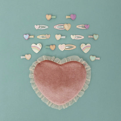 Mimi & Lula Tulle Velvet Heart – Borsetta Cuore Rosa Bambina