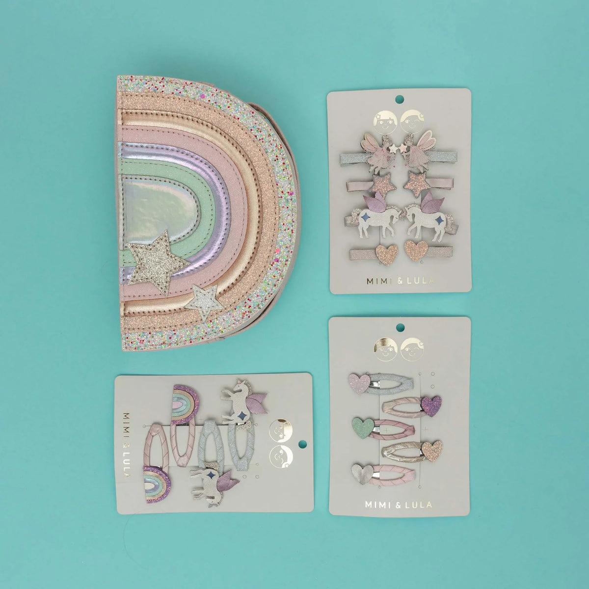 🧚 Mimi & Lula – Set 8 Fermagli per Capelli Dreamy Fairy