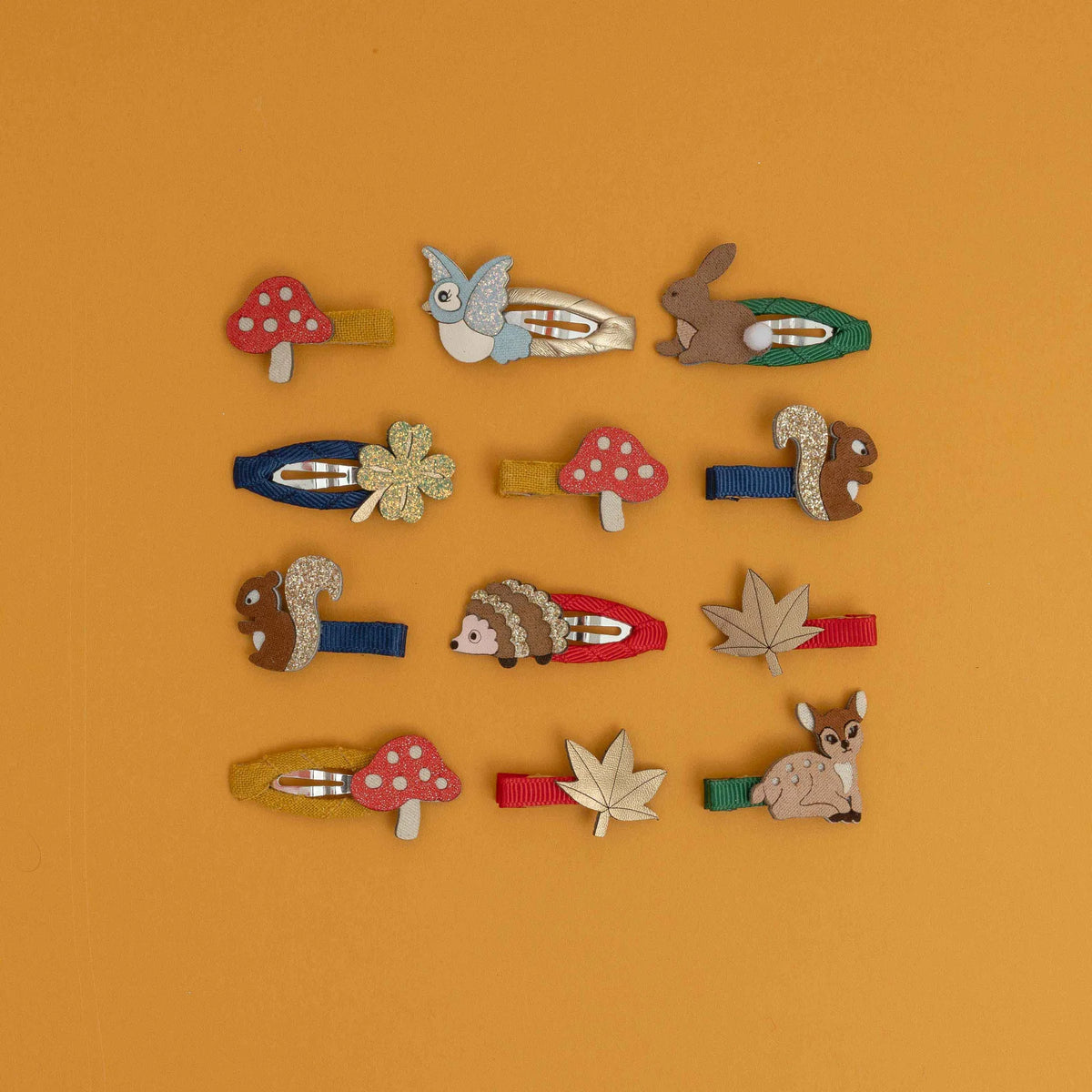 Mimi & Lula – 5 Mollette Mini Woodland Pals
