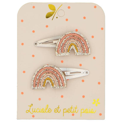 Luciole et Petit Pois - Mollette Arcobaleno Beige