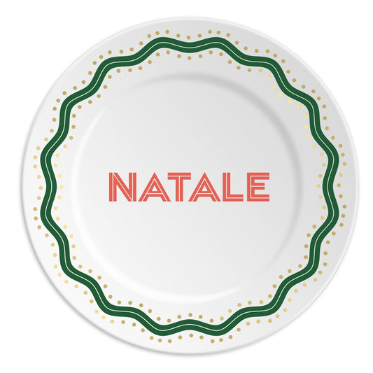 Ilaria I Made in Italy – Natale | Piatto in Porcellana 16 cm