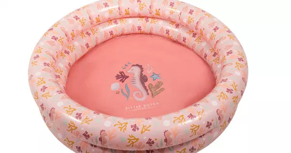 Little Dutch Piscina Gonfiabile - diametro 80 cm - Rosa - Apple Pie