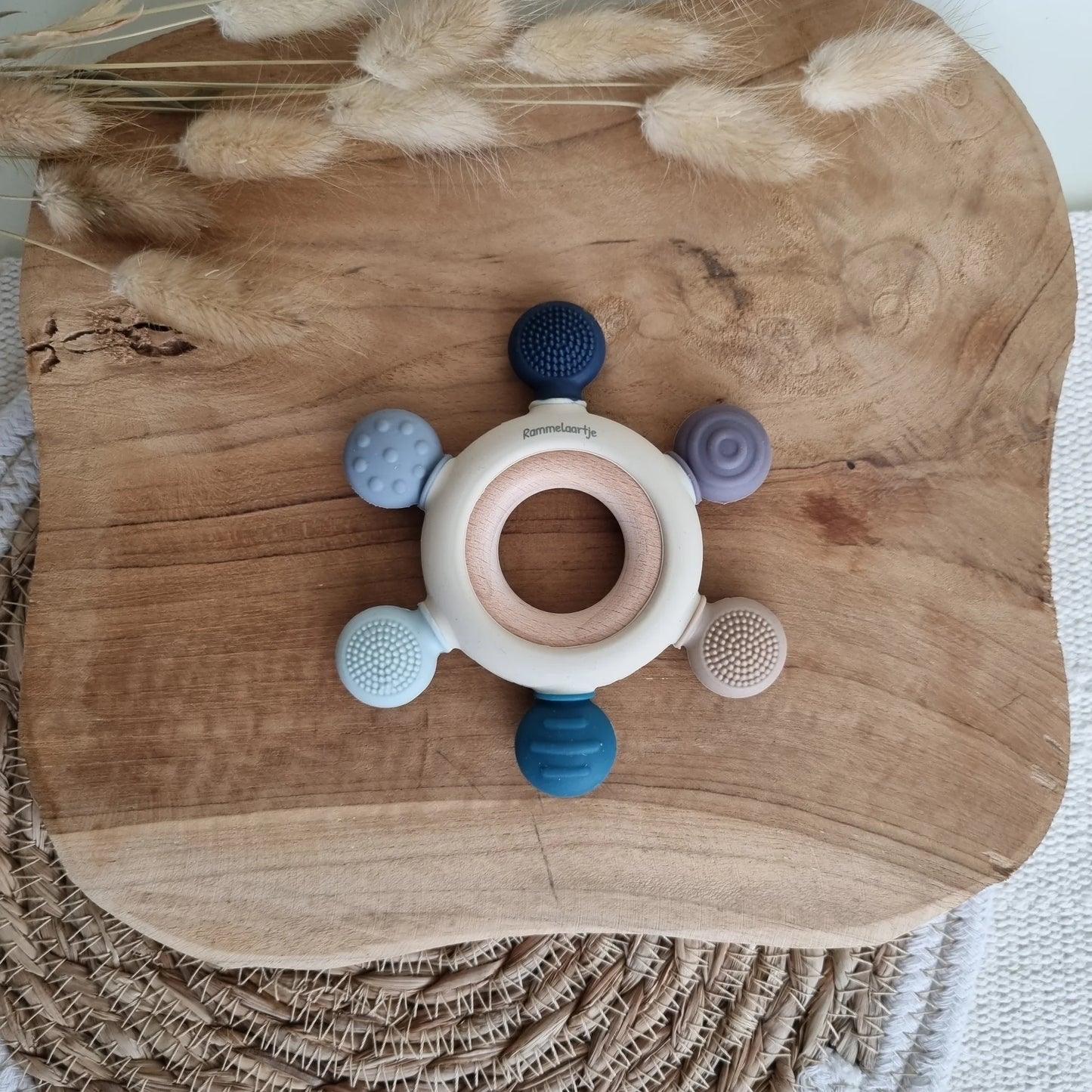 Dentaruolo in silicone Blu - Apple Pie