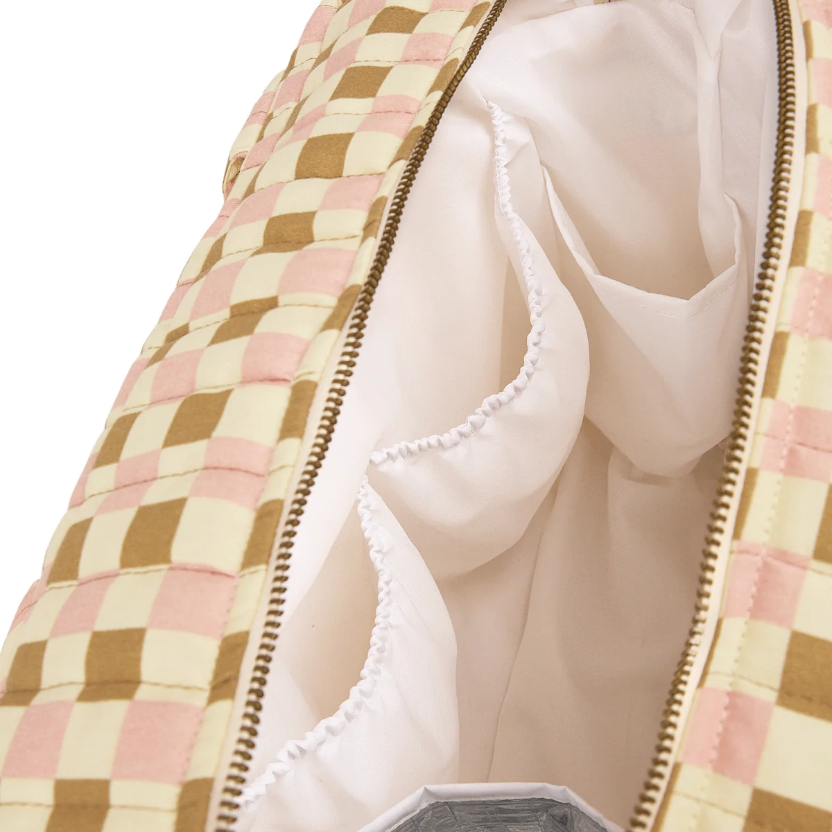 Nobodinoz – Borsa Cambio Passeggino Impermeabile Hyde Park – Yellow Pink Mosaic