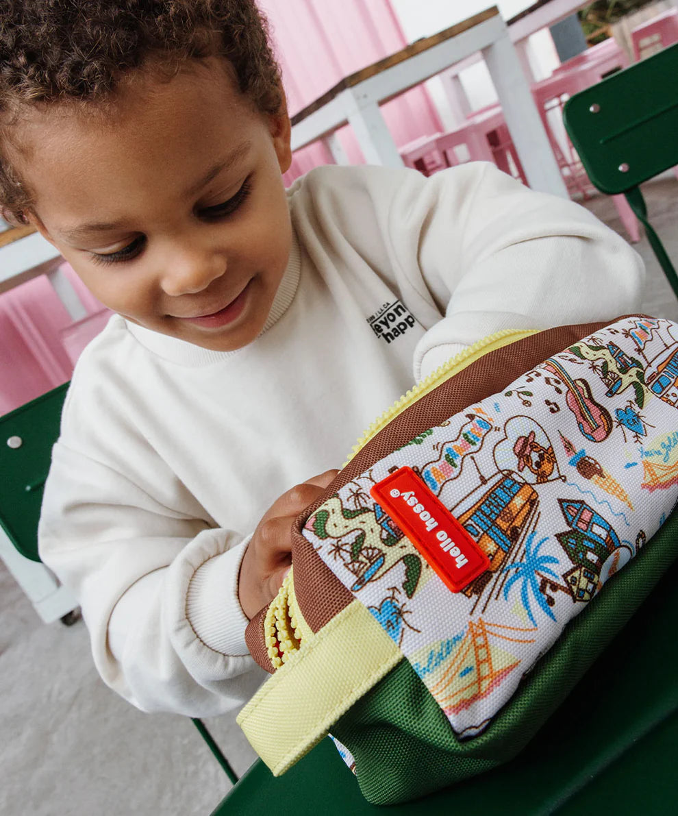 Hello Hossy Astuccio San Francisco – Doppio Scomparto Impermeabile Bambini