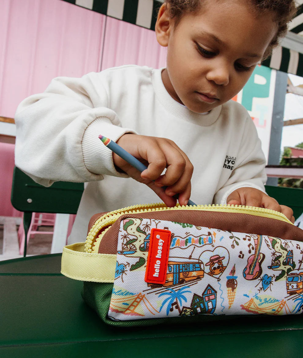 Hello Hossy Astuccio San Francisco – Doppio Scomparto Impermeabile Bambini