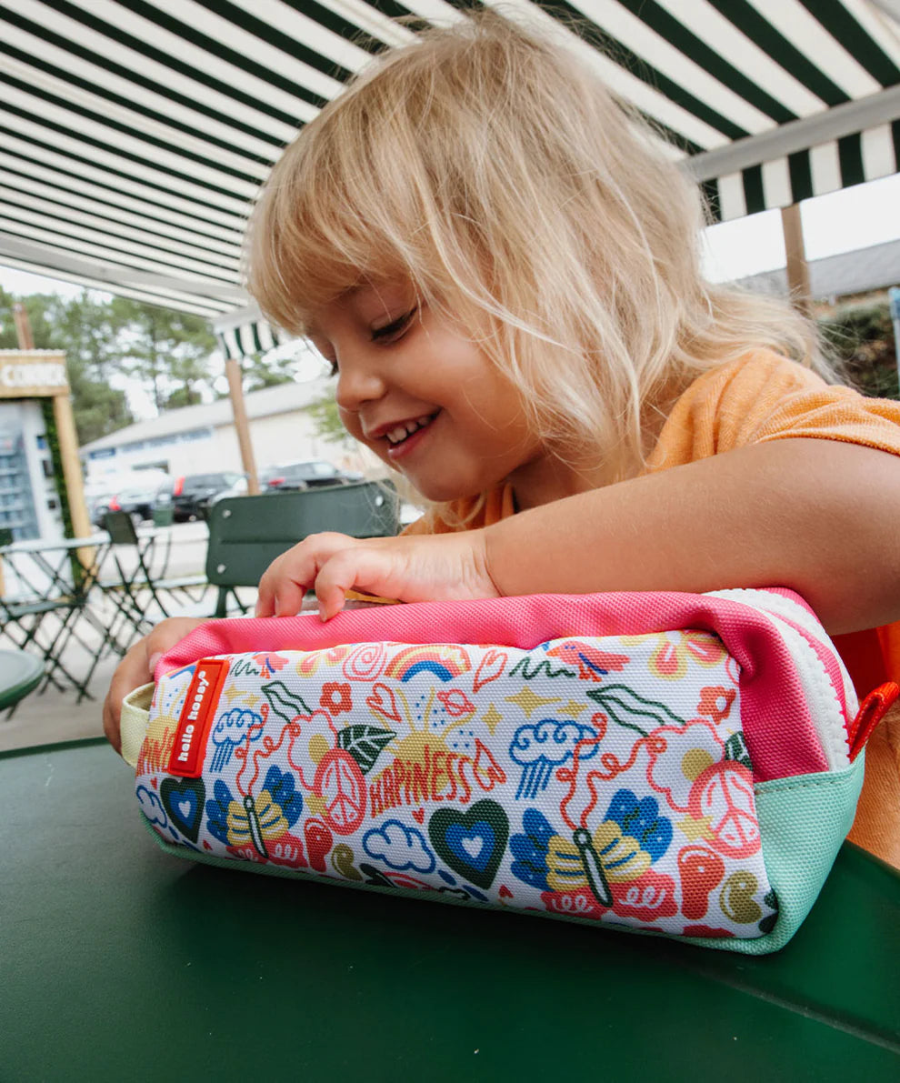 Astuccio Bambini Hello Hossy Happiness – Doppio Scomparto, Colorato