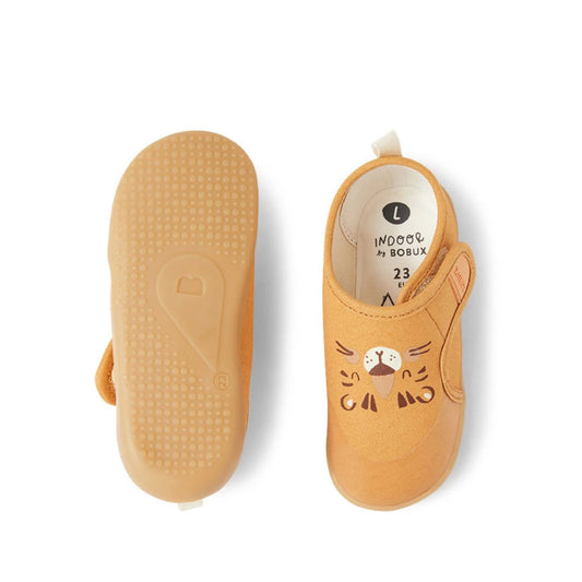 Bobux I Walk Nook Leo Oak Buff – Scarpe Indoor in Cotone Biologico IN ARRIVO