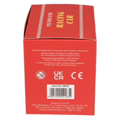 Macchinina a frizione Push Down – Blu | Rex London