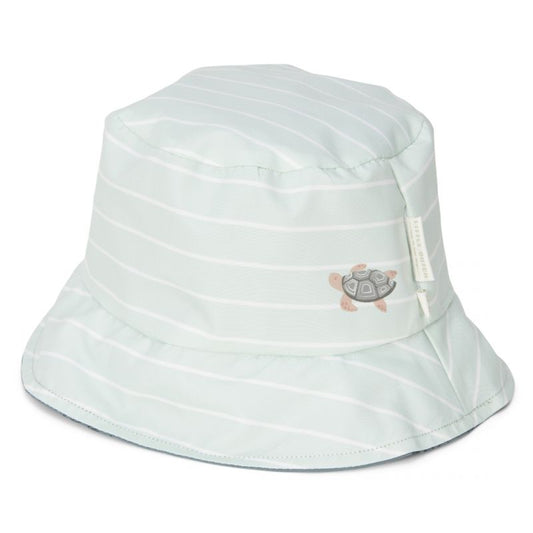 Cappellino Reversibile - Turtle / Green Stripe - Apple Pie