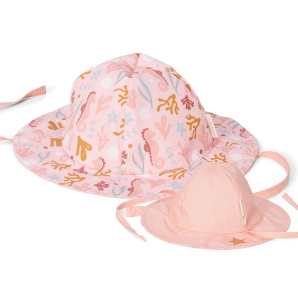 Cappellino Reversibile - Coral Sea / Pink - Apple Pie