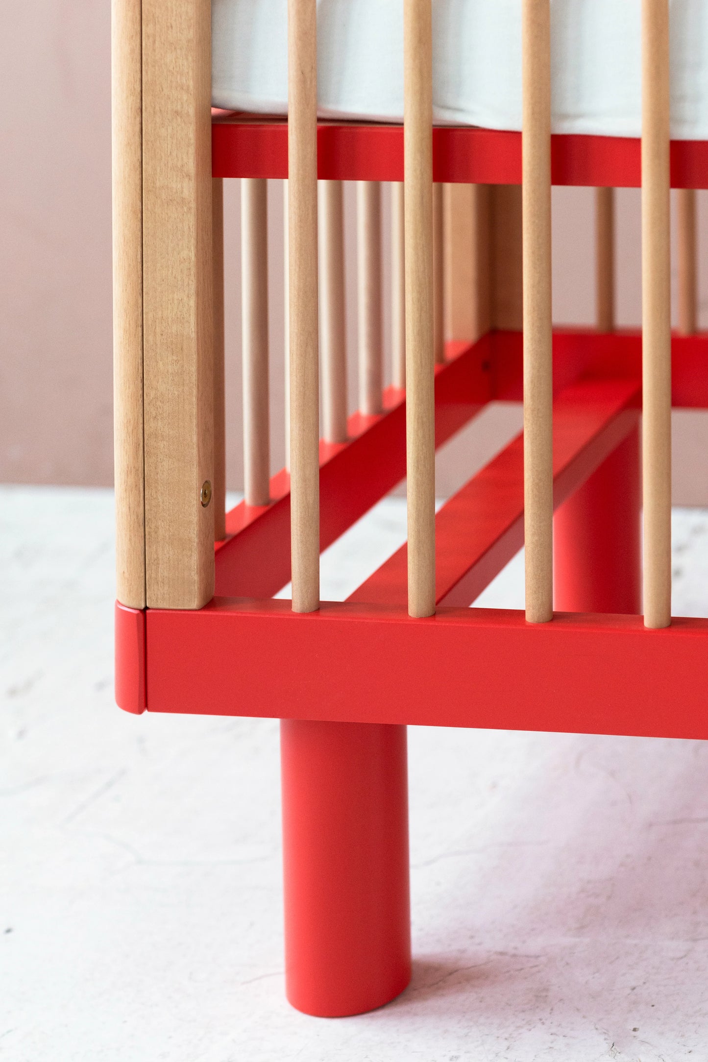Karl & Fric NOX Cot – Lettino Evolutivo in Legno Massiccio di Betulla con Kit Junior Incluso