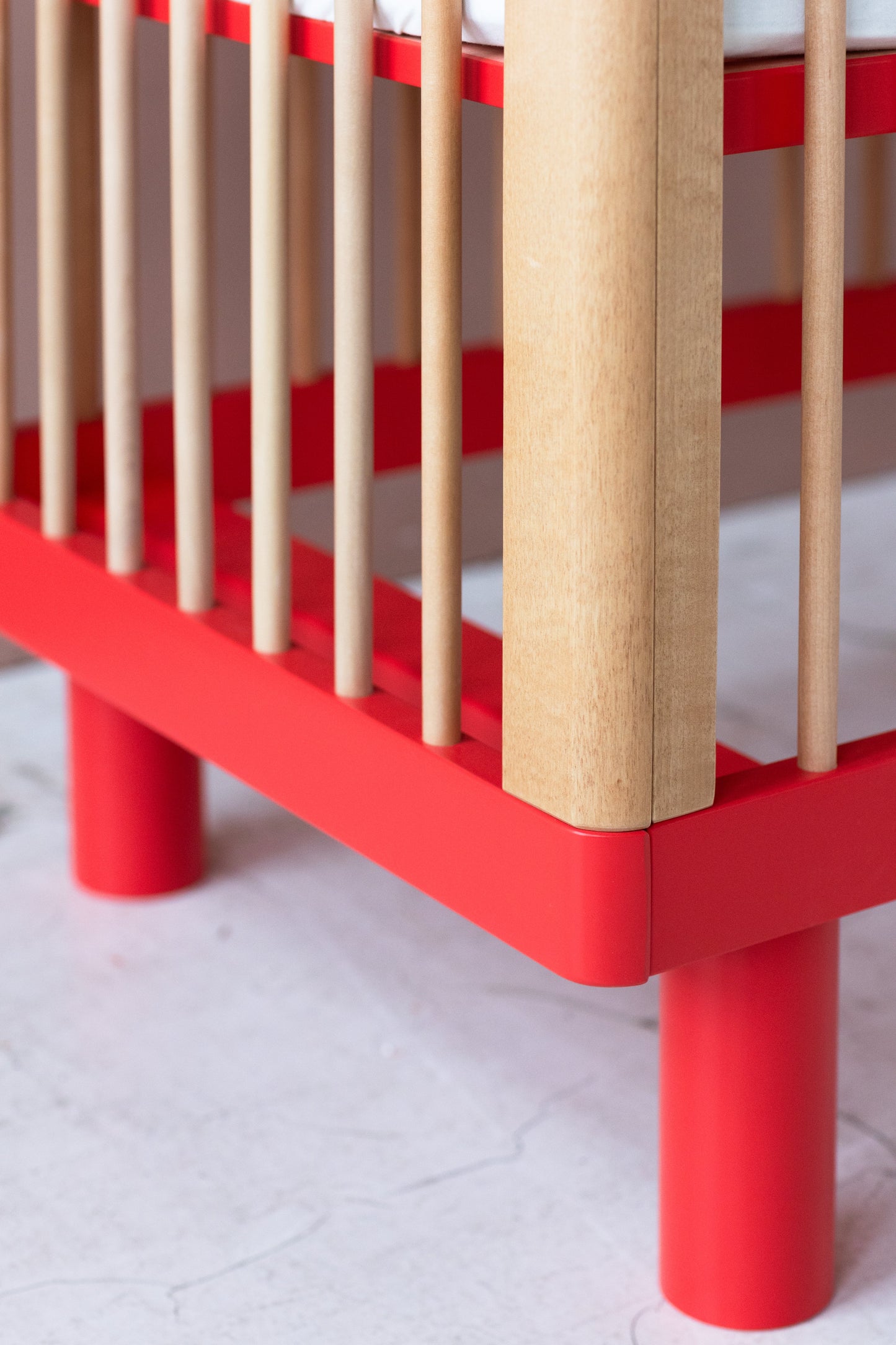 Karl & Fric NOX Cot – Lettino Evolutivo in Legno Massiccio di Betulla con Kit Junior Incluso