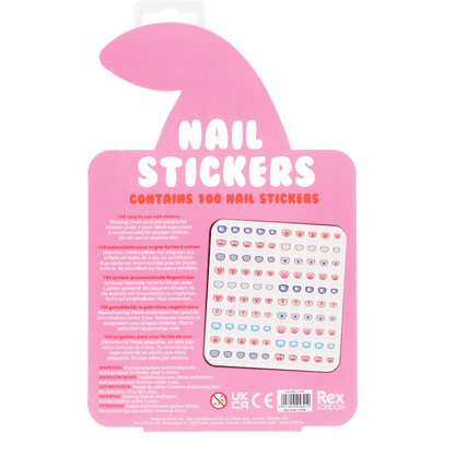 Adesivi per unghie bambini Rex London – Cherry (100 stickers)