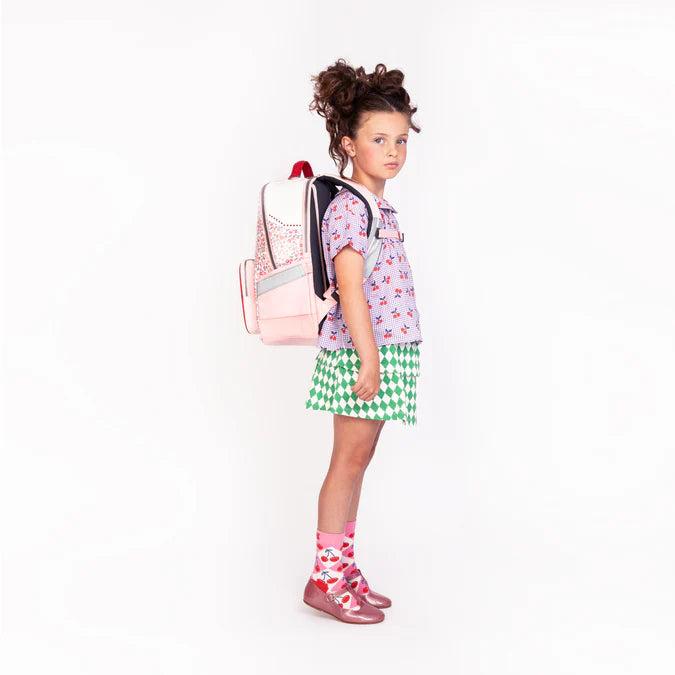 Jeune Premier Zaino Bobbie Berry Cute – Zaino Scuola Ergonomico per Bambine 6+ Anni PRE-ORDINE