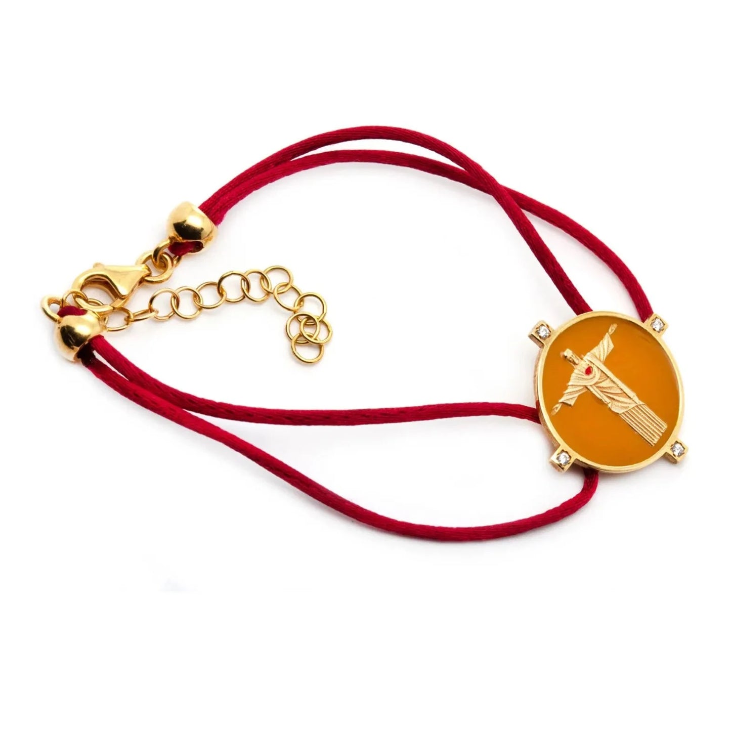 Bracciale Corcovado Thais Bernardes – Cordino e Argento 925