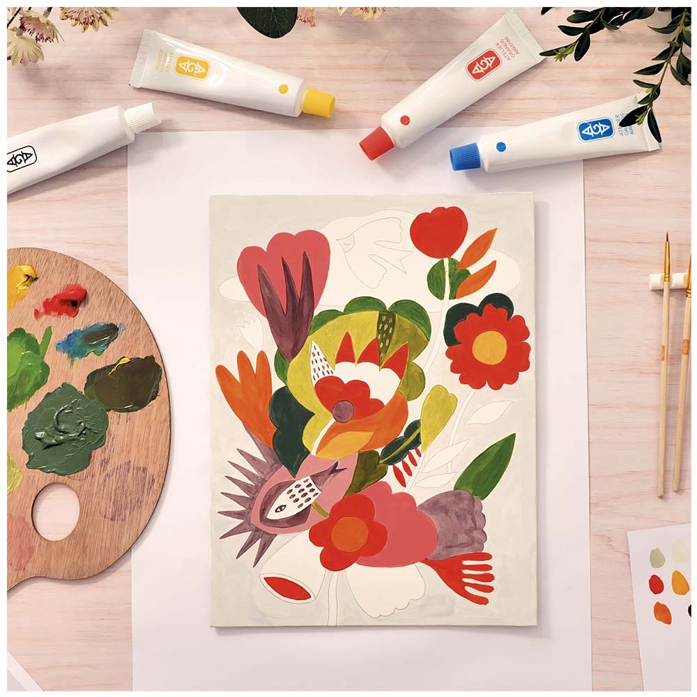 Djeco Atelier 23 – Kit Pittura e Miscelazione dei Colori