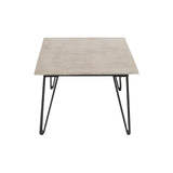 Mundo Coffee Table, Grey, Fiber cement - Apple Pie
