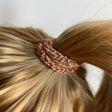 KKNEKKI Braccialetto/Elastico per i Capelli - Rosegold Glitter - Apple Pie