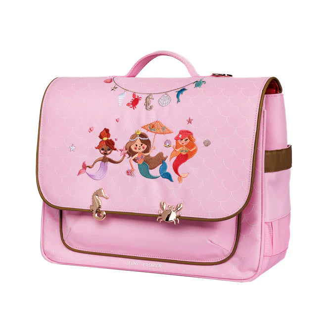 Cartella Jeune Premier It Bag Midi Mermaids Rosa PRE-ORDINE