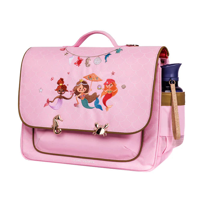 Cartella Jeune Premier It Bag Midi Mermaids Rosa PRE-ORDINE