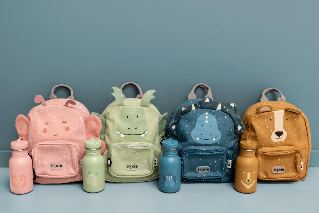 Trixie Borraccia 350 ml Mrs. Farfalla – Bottiglia in acciaio inox per bambini