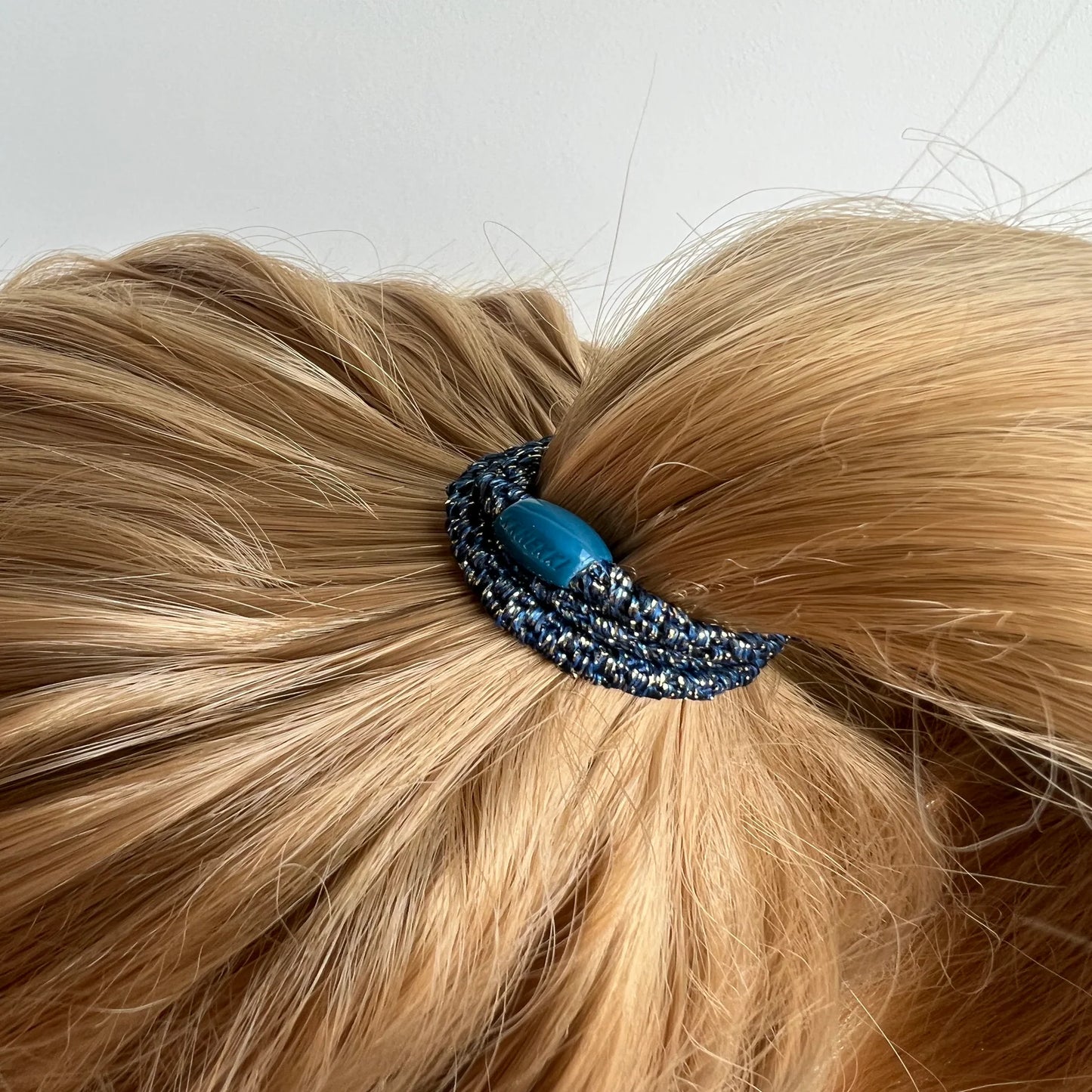 KKNEKKI Braccialetto/Elastico per i Capelli - Slim Navy Glitter - Apple Pie