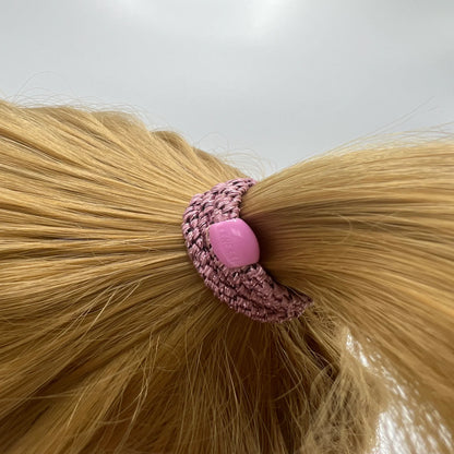 KKNEKKI Braccialetto/Elastico per i Capelli - Slim Pink Glitter - Apple Pie