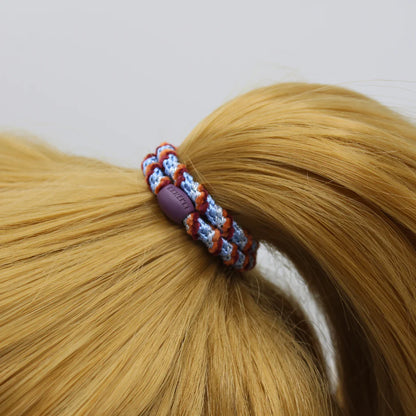 KKNEKKI Braccialetto/Elastico per i Capelli - Slim Sky Blue Terracotta - Apple Pie