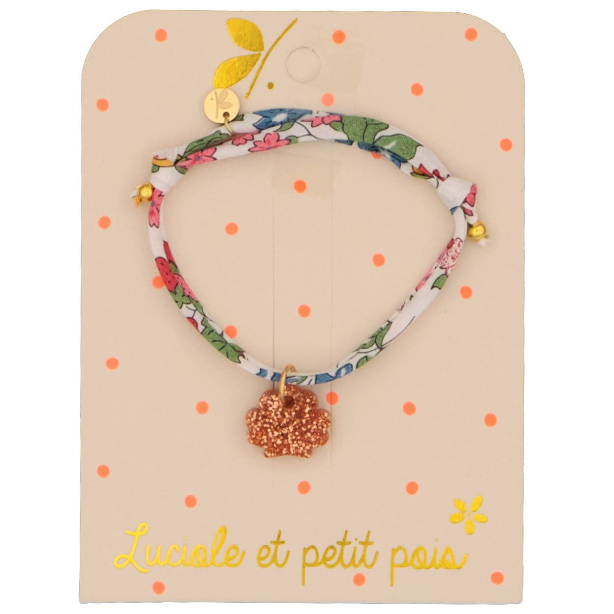 Luciole et Petit Pois Braccialetto Liberty Nancy - Apple Pie