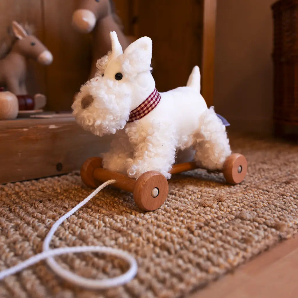 Egmont Toys Lola da Tirare – Peluche con Ruote in Legno STOCK IN ARRIVO