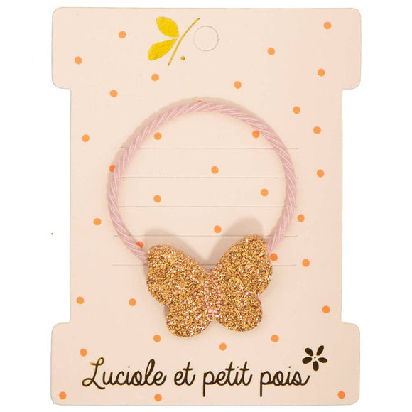 Luciole et Petit Pois Elastico per i Capelli Farfalla - Apple Pie