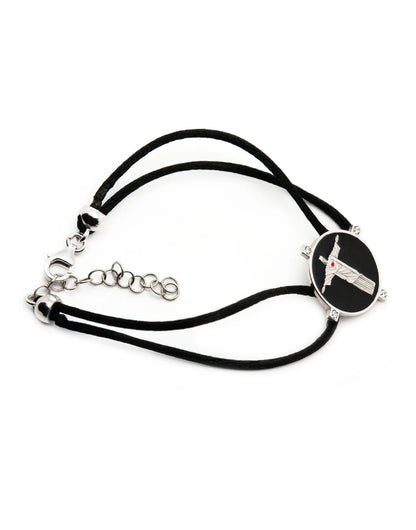 Bracciale Corcovado Thais Bernardes – Cordino e Argento 925