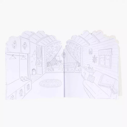 Moulin Roty – Quaderno Stickers 20 pagine con 160 adesivi – La Grande Famille