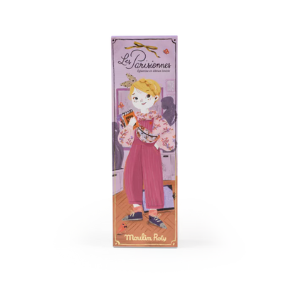 Moulin Roty – Bambola Mademoiselle Églantine Créative 41 cm – Edizione Limitata 2024 – Collezione Les Parisiennes