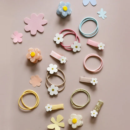 Mollette a Pinza Bambina Rockahula Mini Daisy – Set 3 Clip Perlati