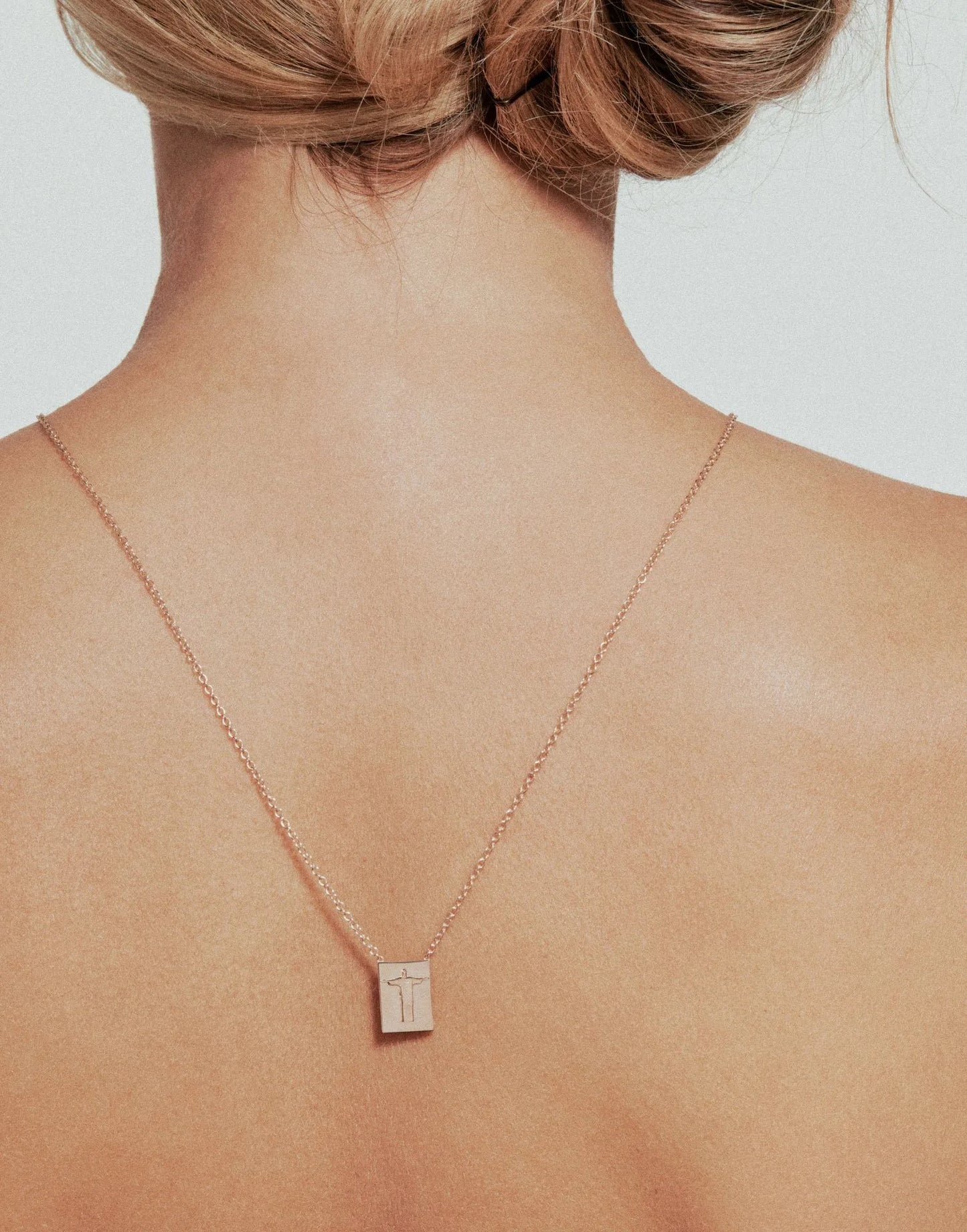 Collana Scapolare Corcovado Thais Bernardes in Argento 925 Placcato Oro – Made in Italy