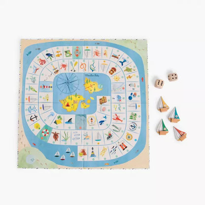 Moulin Roty Les Grands Explorateurs – Gioco dell’oca dell’esploratore (5+)