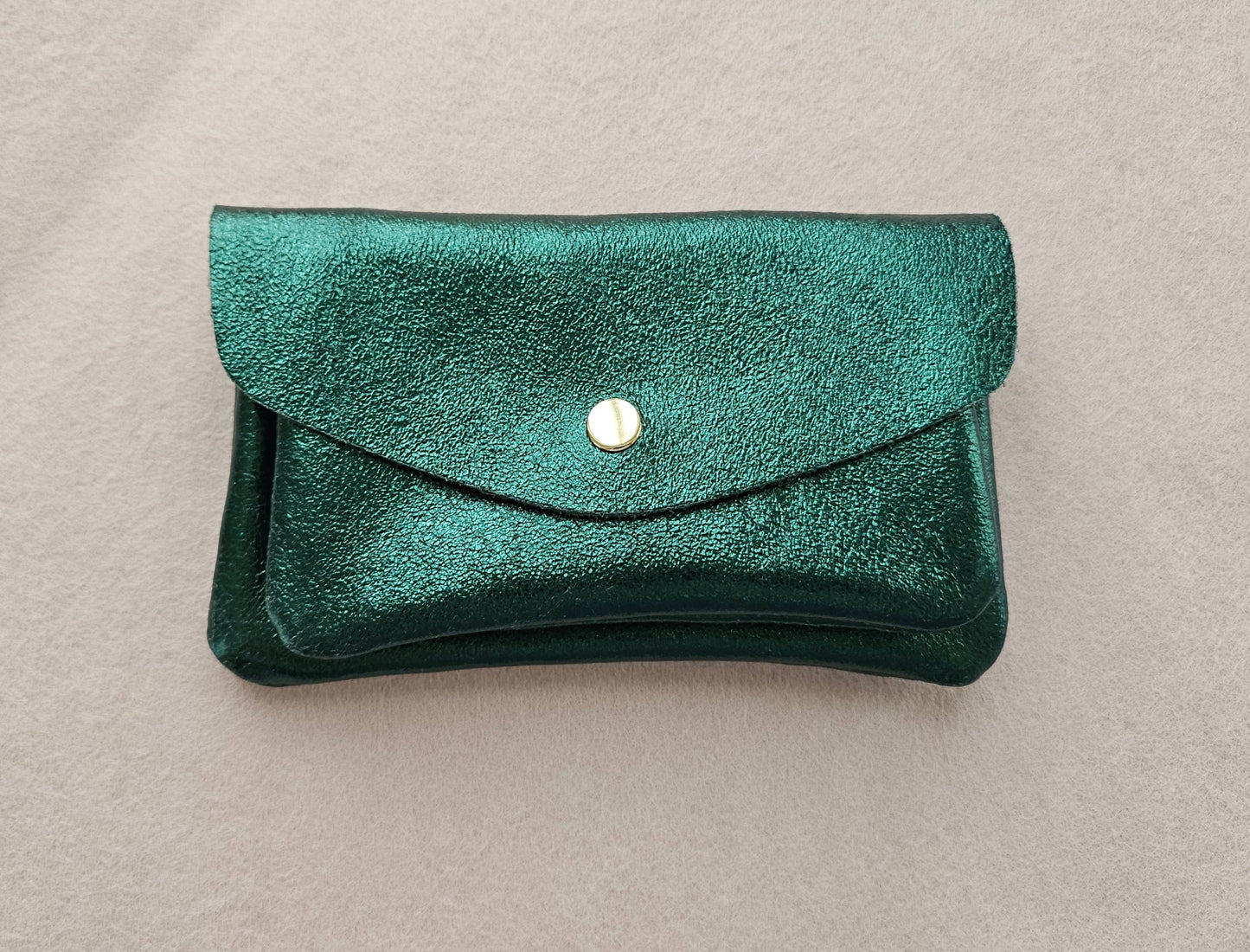 Kangaroo double pocket leather wallet: King