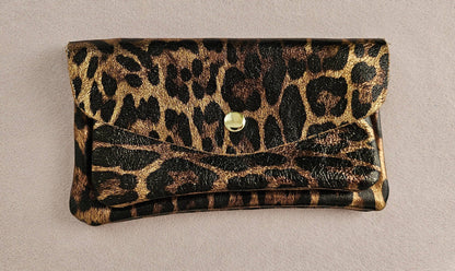 Kangaroo double pocket leather wallet: King