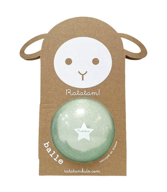 Ratatam Kids Palla Glitter Sheep 10 cm – Blue Summer
