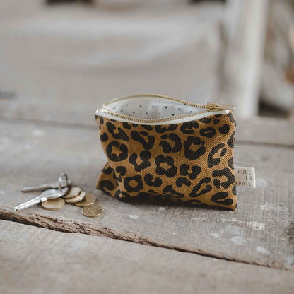 Pochette Mini Marie Graou - Caramello animaler - con cerniera - Apple Pie