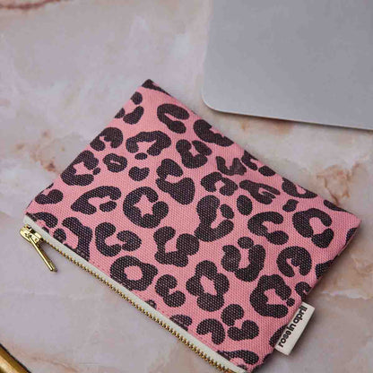 Pochette Mini Marie Graou Fragola animalier - con cerniera - Apple Pie