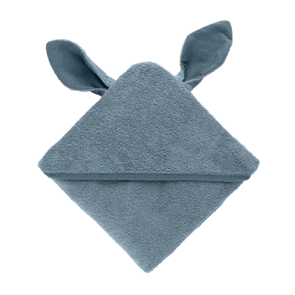 Accappatoio con triangolo 100% Cotone Biologico - Petrol - Apple Pie