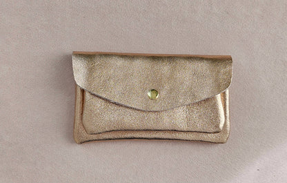 Kangaroo double pocket leather wallet: King