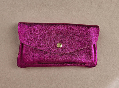 Kangaroo double pocket leather wallet: King