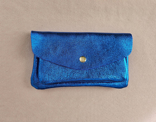Kangaroo double pocket leather wallet: King