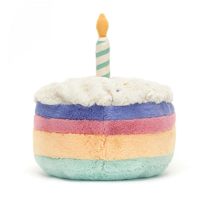 Peluche Torta di Compleanno Arcobaleno - Apple Pie