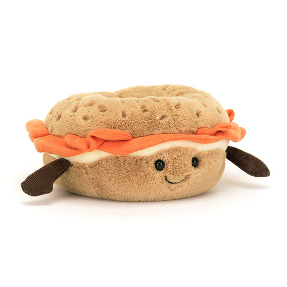 Jellycat Peluche Amuseables Bagel - Apple Pie